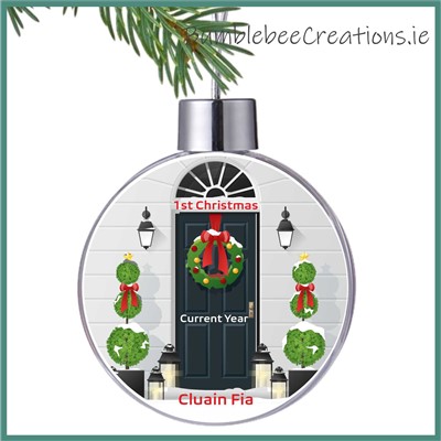 Christmas Door Bauble